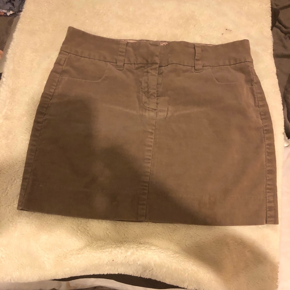 J Crew corduroy skirt